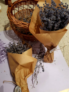 Fresh lavender bouquets