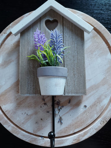 Hanger lavender miniature flower pot