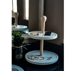 Tiered tray stand Scandinavian style