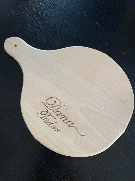Personalized chopping board gift and towel